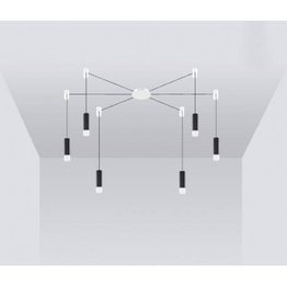 Azzardo Ziko AZ3409+6xAZ2679+6xAZ3117 Zwis Biały