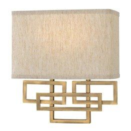 Lanza HK-LANZA2-BR Kinkiet Elstead Lighting