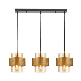 Lampa wisząca Italux Vinoti PND-22132-3S-GD-AMB