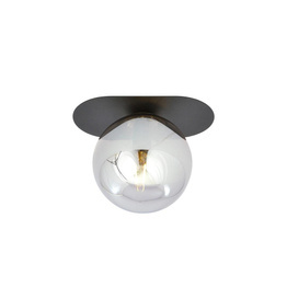 Lampa sufitowa PLAZA 1 BLACK/GRAFIT czarny (1119/1) - Emibig