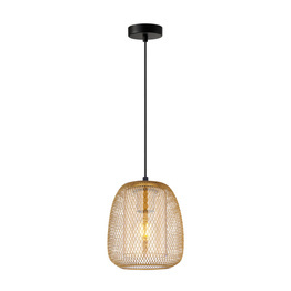 Lampa wisząca Italux Amiria PND-28612-GD-AMB