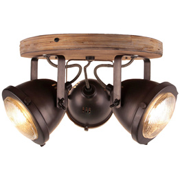 Lampa Sufitowa Brilliant Carmen Wood 72034/84