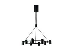 Nowoczesna Lampa  Azzardo Vivio Pendant 8 BK/BK AZ5732