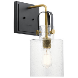 Kitner Elstead Lighting QN-KITNER1-NBR Kinkiet