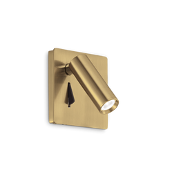 Lampa Ścienna Ideal Lux Lite Ap Ottone 250120