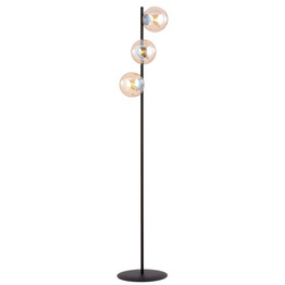 Lampa podłogowa ROSSI LP3 MIODOWY czarny (879/LP3) - Emibig