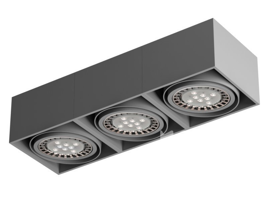 Plafon Biały 117 Cleoni Tuz T019X3Sh