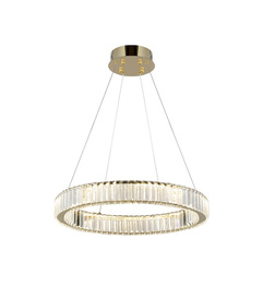 Lampa Wisząca Bardzo Duża Złota Berella Light Malati 60 złota BL5599