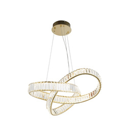 Lampa Wisząca Ledowa Berella Light Rollo 3 GD BL5615 60 cm