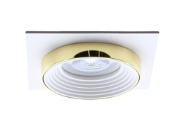 Oprawa wpuszczana w sufit Berella Light Suso 1 WH/GD BL5353