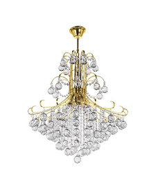 Zwis Kryształowy Barcelona 6245/4 TR Złoty