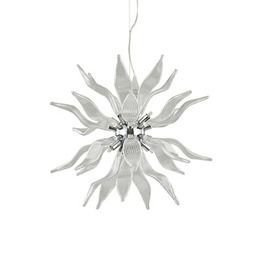 Oprawa Wisząca Leaves SP 8 biały Ideal Lux