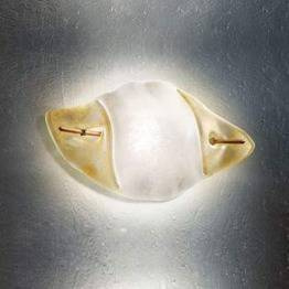 FIRENZE LP 6/212C bursztynowy/miedziany 45 x 22 cm Kinkiet Sillux