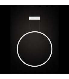 Zwis Okrągły Ramko Echo Vertical 67952 biały 120 cm