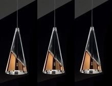 ALBACHIARA SP 1016/3x15 miedziany Oprawa Wisząca Lampade Italiane