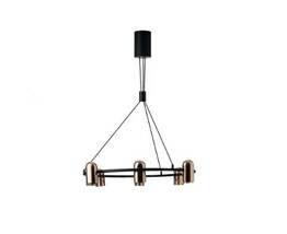 Nowoczesna Lampa  Azzardo Vivio Pendant 8 GO/BK AZ5731