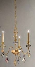 Masiero Chic 3 złota Oprawa WIsząca