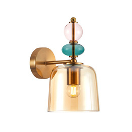 Lampa ścienna Italux Namos WL-27092A-MC-BRO