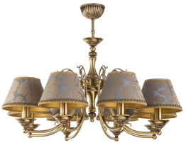 Lampa wisząca Kutek Casamia CAS-ZW-8(P/A)Patyna