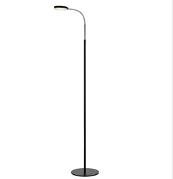 Lampa podłogowa Markslojd 106465 FLEX LED Czarny/Chrom