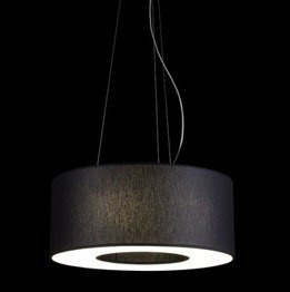 Tubus 67958 Żyrandol Ramko czarny