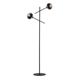 Lampa stojąca LINEAR LP2 BLACK/STRIPE czarny (1168/LP2) - Emibig