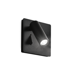 Oprawa Ścienna Ideal Lux Lite Ap Nero 250113