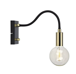 Kinkiet Markslojd  RAW Czarny/Złoty 106988