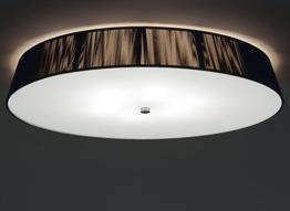 LILITH PL 70 Lampa Sufitowa mokka 71 cm Leucos