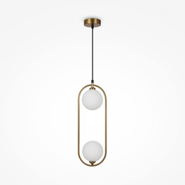Wisząca lampa Ring mosiądz (MOD013PL-02BS1) - Maytoni