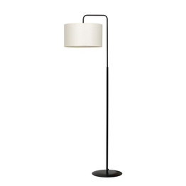 Lampa stojąca TRAPO LP1 BL ECRU czarny (570/4) - Emibig