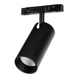 ALFA NIKO TRACK MAGNETIC 2LINE 24W CCT SWITCH DIM BK AZ6251 Azzardo