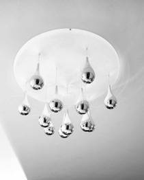 PIOGGIA LS 1045/70P Plafon Lampade Italiane  70 cm chrom