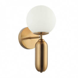 Lampa ścienna Italux Aldeva WL-02340-1-BRO