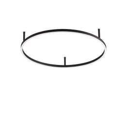 Plafon Ideal Lux Oracle Slim Pl D070 Round 4000k On-off Bk 341941