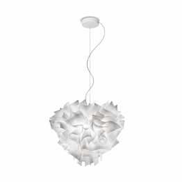 Żyrandol włoski Slamp Veli Couture średnica 60 cm z kablem transparentnym