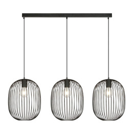 Wisząca lampa ONYX 3 BL czarny (1304/3) - Emibig