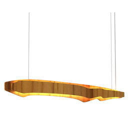 Zwis podłużny duży Accord Lighting Horizon QN-HORIZON-LED-LP-140-TEAK