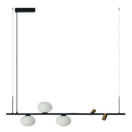 Nowoczesna Lampa  Ledowa Azzardo Trasimeno  120 BK AZ5640