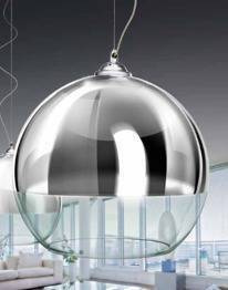 Lampa Wisząca AZZARDO Silver Ball 18 AZ0731