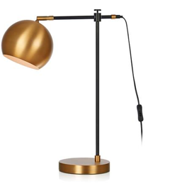 Lampka 107230 CHESTER Czarny/Brązowy Markslojd