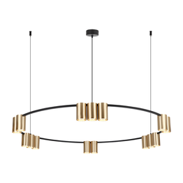 Genesis 15 Milagro ML0378 Oprawa wisząca Czarno - Złota