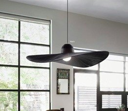 Zwis IDEAL LUX Madame Czarny kapelusz