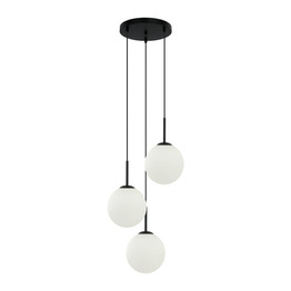 Lampa wisząca Italux PND-5578-3S-BK Deore