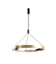 Azzardo Serafino Top 60 Nowoczesny Zwis Złoto-Czarna AZ5834 Ściemniana