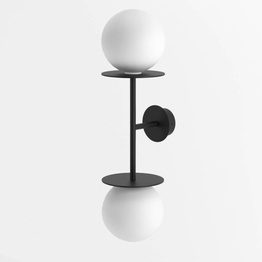 Kinkiet Cleoni DM101/P/RS2/196 Cotton Czarny