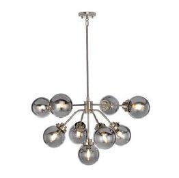 Żyrandol Elstead Lighting Kula KULA9 Nikiel