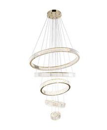 Lampa Wisząca Bardzo Duża Złota Berella Light Malati XXL złota BL5605