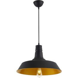 Lampa Wisząca Czarno-Złota AZZARDO Alexis LB6848 BK/GO