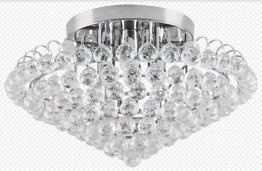Monaco 6773/6 8C Elem Plafon Kryształowy chrom
